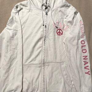 Old Navy with Peace Signs, size L/XL